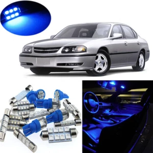 13pcs Blue Interior LED Light Package Kit for Chevy Impala 2000-2005 - Picture 1 of 12