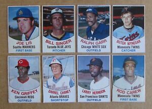 1977 HOSTESS BASEBALL CARD SINGLES COMPLETE YOUR SET PICK CHOOSE UPDATED 10/14
