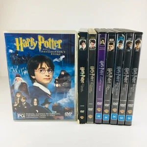 Harry Potter Complete Movie Collection 1-8 DVD Set Fantasy Adventure Free Post - Picture 1 of 21