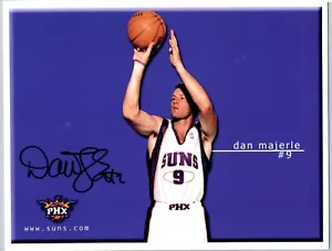 Dan Thunder Majerle Suns NBA All Time Great Signed Autographed 8x10 Photo - Picture 1 of 2