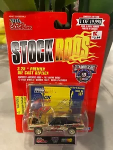 1998 Racing Champions Stock Rods Jeff Burton #9 Oro ‘68 Ford Mustang #137 - Imagen 1 de 1