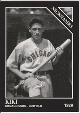 1993 Conlon Collection TSN Kiki Cuyler #741 Chicago Cubs Baseball Card