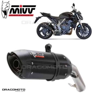 Escape HONDA CB 1000 R 2008 2009 MIVV Suono negro - Imagen 1 de 3