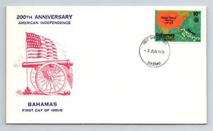 Bahamas 1976 FDC - 200th Anniversary American Independence - F13247 - Picture 1 of 2
