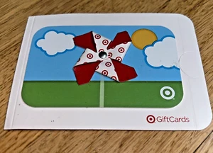 2004 Vintage TARGET Gift Card (NO VALUE) Collectible #26 Spinning Pinwheel - Picture 1 of 4