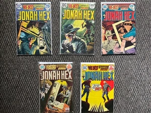 WEIRD WESTERN TALES LOT OF 5; #18, 20, 22, 23, 24 (1974) DC Comics JONAH HEX - Picture 1 of 6
