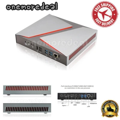 I9-9880H 8-Core Computer Gaming Mini Desktop PC ITX GTX 1650 4G Graphics Card OM - Image 1 of 4