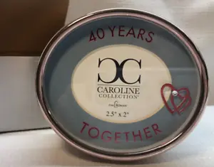 NEW! Old Stock-CAROLINE COLLECTION by ROMAN-40 Year Anniversary Trinket Box - Picture 1 of 4