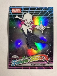 2025 Topps Chrome Marvel Ghost-Spider Future Stars #FS-1 - Picture 1 of 2