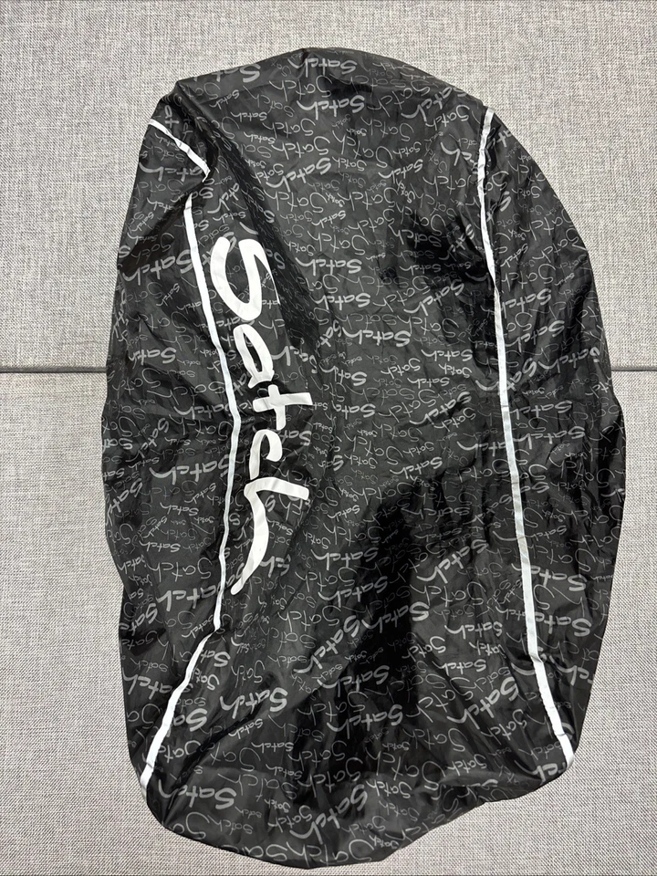 Mochila Satch cubierta de lluvia impermeable negra Foto 1 de 4