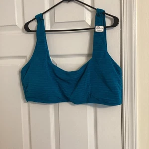Time And Tru Women's Plus Swim Square Neck Plus Size 3X - Picture 1 of 5