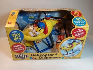 Dispenser caramelle elicottero M&M's - RARO/RITIRATO da collezione - Nuovo con scatola leggi desc. - Foto 1 di 13