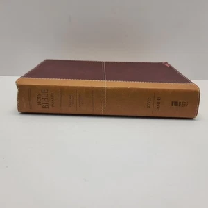 Zondervan NIV Life Application Study Bible Large Print - Imitation Leather -READ - Picture 1 of 11