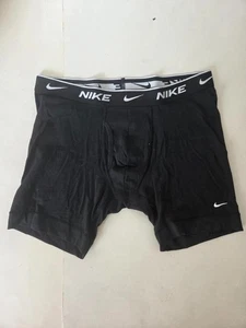 Nike Herren Dri-Fit weich schwarz Baumwolle Trunk Unterwäsche Größe Medium - Bild 1 von 3
