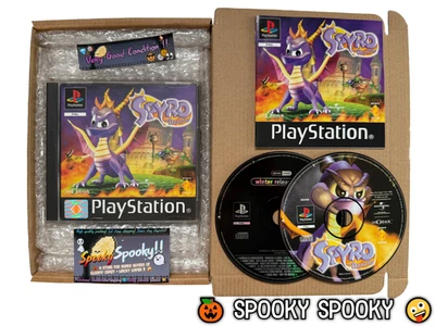 Spyro the Dragon PS1 - UK PAL VGC CIB with Demo - High Quality Packing - Tracked - Image 1 of 4