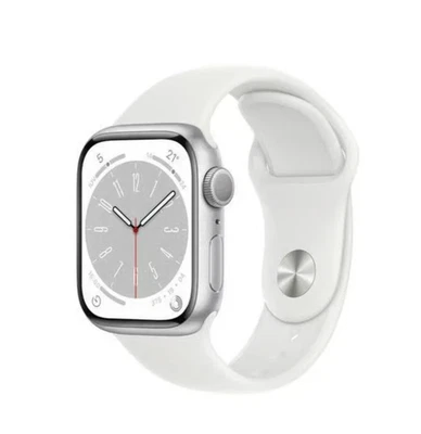 Apple Watch Series 8 4G 45mm Aluminium Mitternacht Sportarmband Mitternacht - Bild 1 von 2