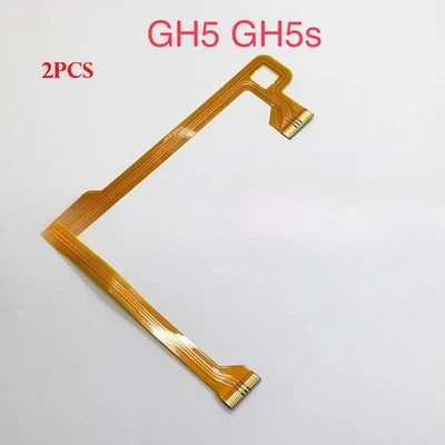 Pieza de reparación de cable flexible LCD eje giratorio 2 piezas para Panasonic DMC-GH5 DMC-GH5s GK Foto 1 de 2