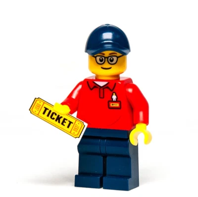 Lego "LEGOLAND" Park Worker Male (LLP016) 40346 Minifigure - Image 1 of 4