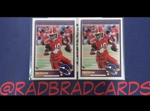 NFL Football Minnesota Vikings 25 Panini Score Tai Felton 2 Rookie Card Lot MINT - Picture 1 of 1
