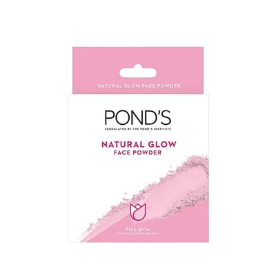 POND's Natural Glow Face Matte Powder For Normal Skin, Pink Glow - Free Ship - Image 1 of 4