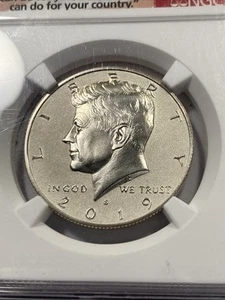 2019 50c Kennedy From Half Dollar Set Apollo 11 NGC PF70 Enhanced Rev PF - Picture 1 of 4
