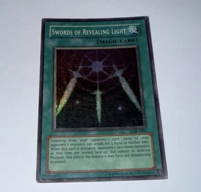 Yugioh Swords Of Revealing Light LOB-E081 Super Rare (P) - Image 1 of 2