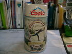 COORS - ROCKY MOUNTAIN LEGEND SERIES - LIMITED BEER STEIN - MADE IN BRAZIL