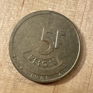 Belgien 5 Franken 1986 (Franc.) Belgie - Bild 1 von 2
