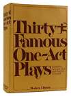 Bennett Cerf, Van H. Cartmell THIRTY FAMOUS ONE-ACT PLAYS  1st Modern Library Ed