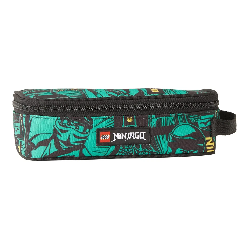 Lego School Rectangular Pencil Case Ninjago Green - Image 1 of 1