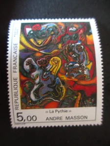 Timbre - FRANCE - Tableau de André MASSON - 1984 - Neuf ** - YT2342 - Foto 1 di 1