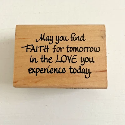 Stampendous橡皮图章 2001 - Faith for Tomorrow in the Love You Experience — 第 1/3 张图片