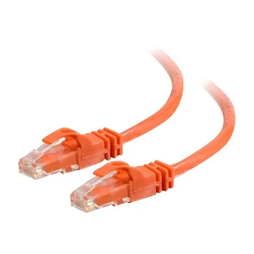 C2G Cat6 550MHz PVC Snagless UTP Patch Cable 1.5M 150CM Orange Network Cable - Image 1 of 1