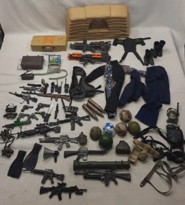 🪖 Huge Lot 1/6 Scale 12” Figure Accessories Military Gear GI Joe Type FREE SHIP - Picture 1 of 23