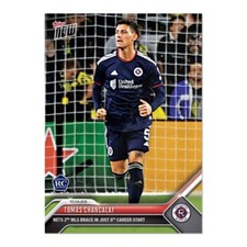 2023 Topps Now MLS 216 Tomás Chancalay NEW ENGLAND REVOLUTION ROOKIE RCPRESALE