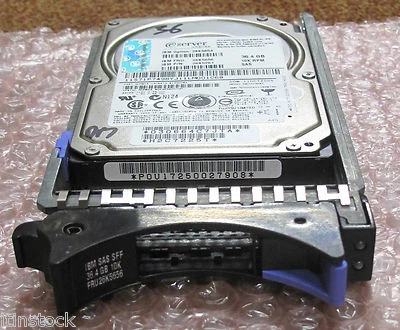 IBM eServer 36GB,Internal,10000 RPM 2.5" SAS Hard Drive HDD with xSeries Caddy - Image 1 of 3