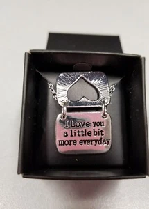 NEW Avon HIDDEN MESSAGE NECKLACE HEART Boxed "BRAND NEW" - Picture 1 of 2