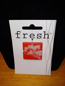 ¡NUEVO CON ETIQUETAS! Colgante cuadrado de resina impresa de 1 pulgada de Fresh para hacer joyas - Imagen 1 de 1