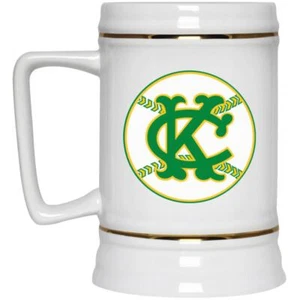 Kansas City Athletics Beer Stein 22 oz. White Ceramic | MLB Baseball Team - Picture 1 of 5