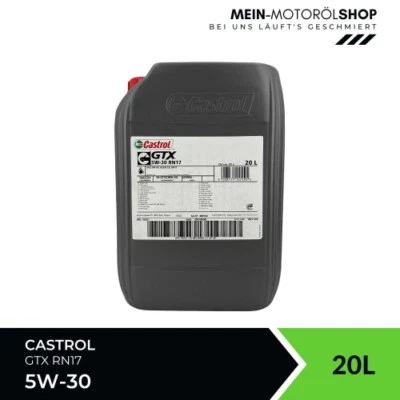 Castrol GTX 5W-30 RN17 20 Liter - Bild 1 von 2