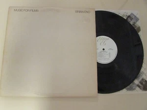 Brian Eno Music For Films LP 1982 Editions EG Rec Reissue - Picture 1 of 4