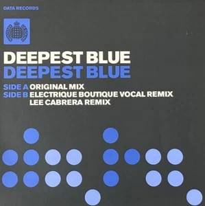 DEEPEST BLUE - DEEPEST BLUE - 12” VINYL RECORD - 2000S IBIZA TRANCE HOUSE DJ - Picture 1 of 2