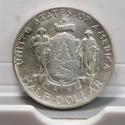 1920 MAINE Commemorative Half Dollar  - Image 1 of 2