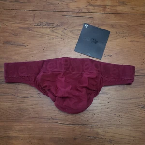ErgoWear Mens Large Thong Feel XV Pouch Bulge Underwear Burgundy Red L - Picture 1 of 6
