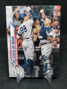 2020 Topps Series 2 NY State of Mind Aaron Judge Gary Sanchez NY Yankees #591 - Picture 1 of 2