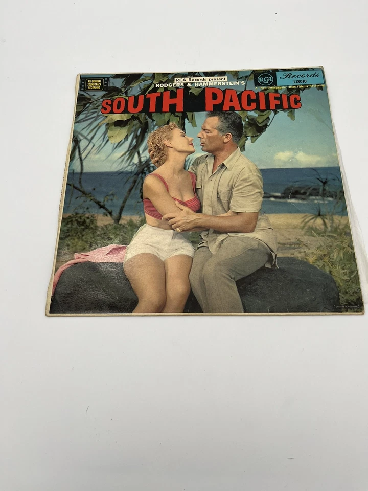 South Pacific Original Soundtrack Rodgers & Hammerstein 1976 Vinyl Record - Image 1 of 4