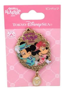 Tokyo Disney Resort Pin TDS Disney Easter 2015 Mickey & Minnie  - Picture 1 of 1