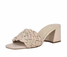 Marc Fisher LTD.-Nahea Block Heel Sandals-Women's Size: 7.5-Color: Cream-NEW!!