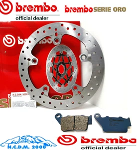 KIT BREMBO DISCO FRENO POSTERIORE + PASTIGLIE BMW F 800 GS 2009 2017 - Imagen 1 de 12