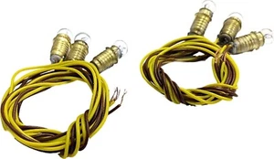 Model Power - Economy Building Lite Set #492 - 6 Screw Type Bulbs 12-16V NIP - Picture 1 of 5